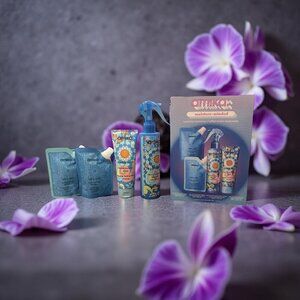 Amika Moisture Minded Hydro Rush Hydration Shampoo Conditioner Mask Leave In Kit